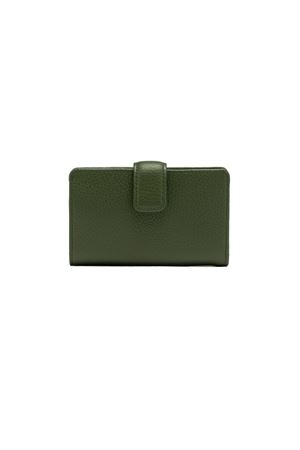 Portafoglio in pelle martellata verde GIANNI CHIARINI | PFWBW13757GRN14051